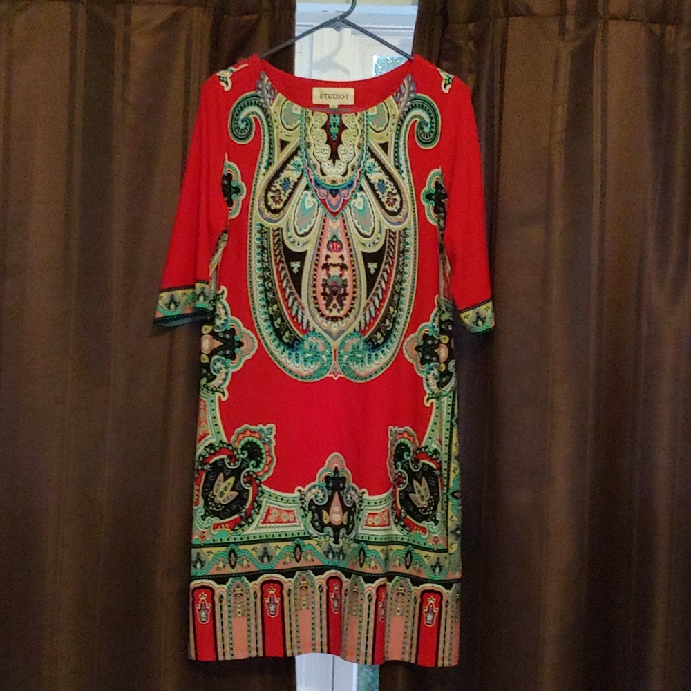 Size 12 3/4 length dress